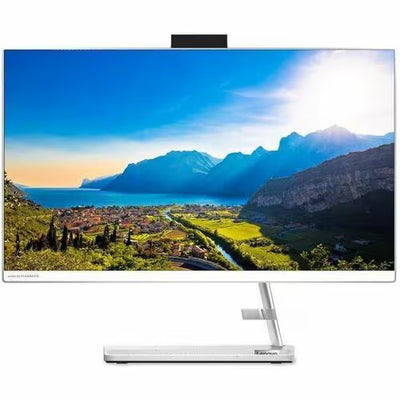 Computador Todo en Uno Lenovo IdeaCentre 3 24ALC6 F0G1014ALD - AMD Ryzen 5 7430U - 8GB - 256GB PCI Express NVMe 4.0 x4 SSD - 60.5cm (23.8") Full HD - De Escritorio - Blanco - AMD Chip - 1920 x 1080 - Windows 11 Home Single
