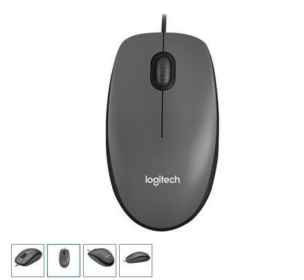 MOUSE LOGITECH M90 NEGRO USB WRLS PC/MAC