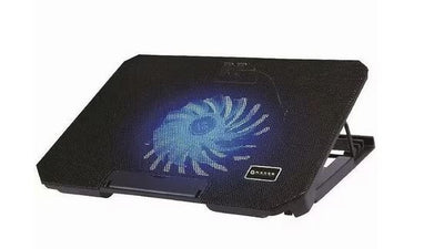 BASE ENFRIADORA PARA LAPTOP STND 1 V ENTILADOR 2 PUERTOS USB AJUSTABLE