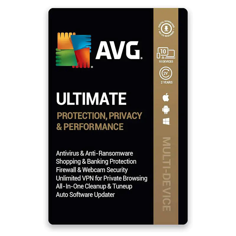 AVG Ultimate for Windows 1 pc 1 año