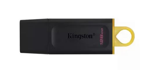 MEMORIA USB 3.2 KINGSTON 128GB GEN1 DT EXODIA (NEGRA)