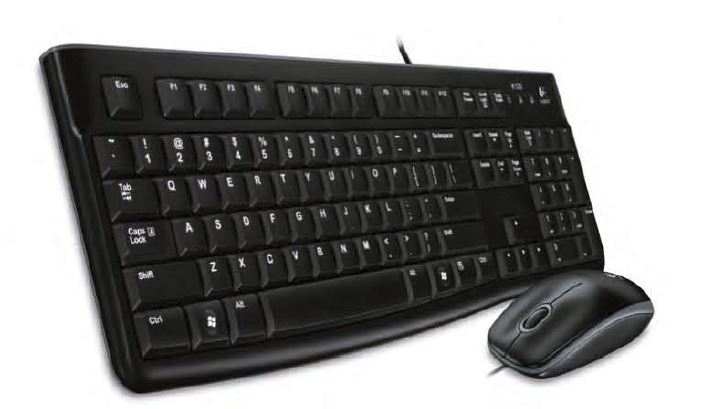 TECLADO/MOUSE LOGITECH MK120 NEGRO USB PC