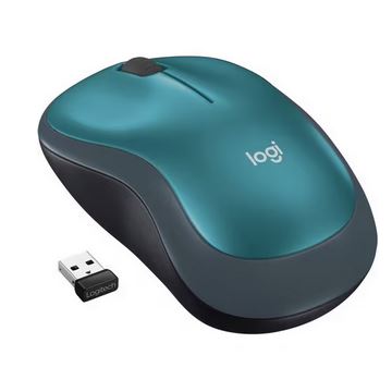 MOUSE LOGITECH M185 WIRELESS WRLS AZUL