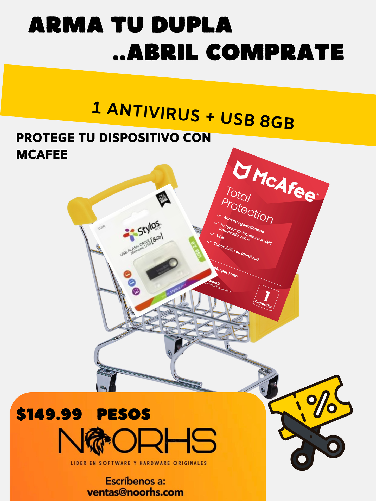 McAfee Total Protección 1año/1usuario