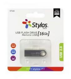 USB 16GB 2.0 MEMORIA STYLOS FLASH DIRVE ST10EXT / RESISTENTE AL AGUA