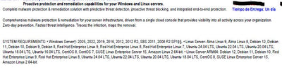 MALWAREBYTES ENDPOINT DETECTION & RESPONSE FOR SERVERS 1AÑO 2 servers