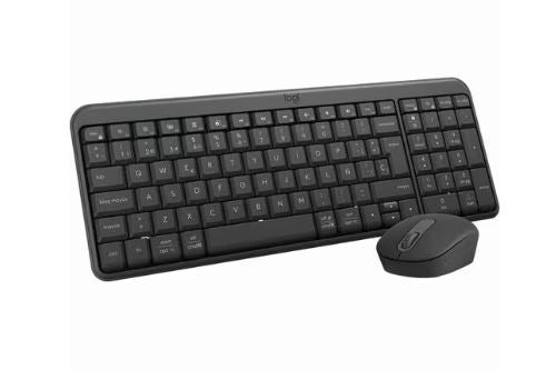 Teclado y ratón Logitech MK250 - QWERTY - Español - Mecánico Inalámbrico Bluetooth Teclado