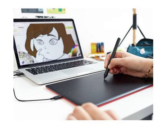 Wacom One CTL-672 Tableta gráfica Nivel de presión - Lápiz - Mac, PC