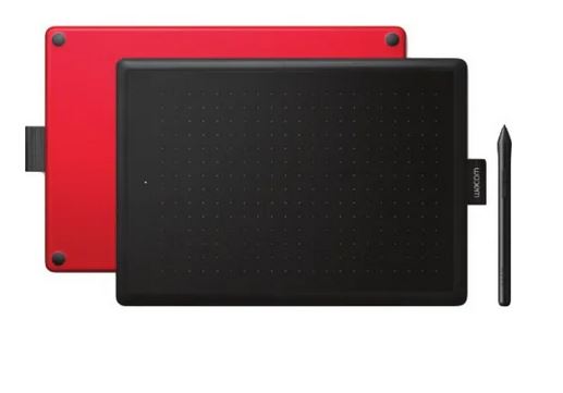 Wacom One Tableta gráfica Small Lápiz PC Mac Cromo