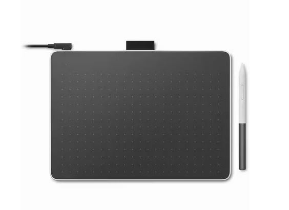 Wacom One CTL-672 Tableta gráfica - 2540 lpi - Cable - Rojo, Negro - 2048 Nivel de presión - Lápiz - 1 x USB - PC, Mac, Cromo