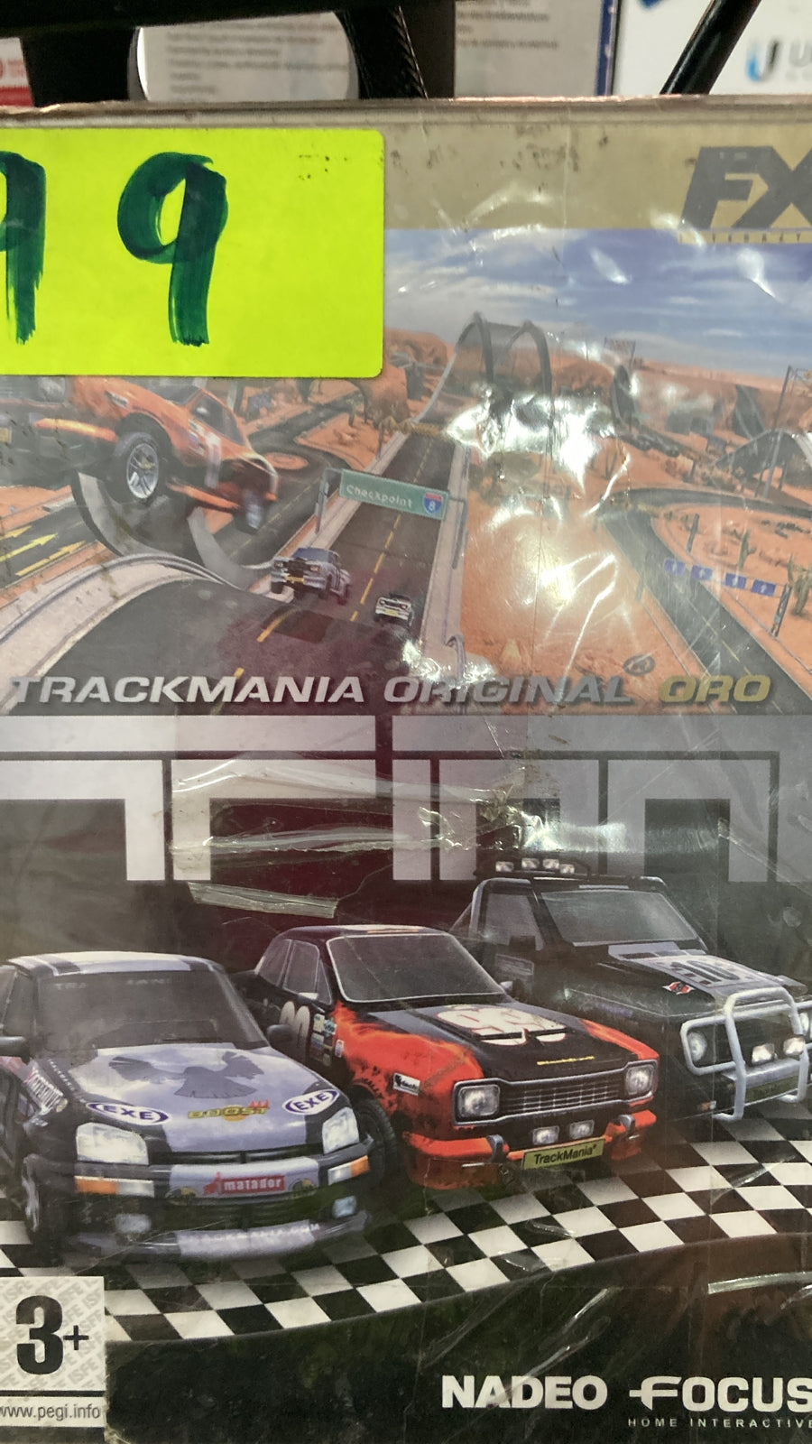 PC TRACKMANIA ORIGINAL ORO