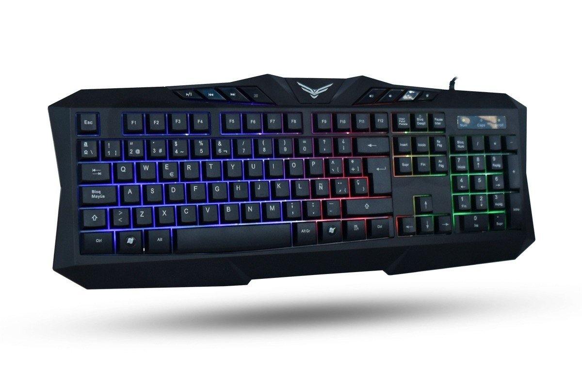 Bundle de TECLADO GAMER RETROILUMINADO NACEB MULTIMEDIA ANTI-GHOSTING ESP - NOORHS Latinoamérica, S.A. de C.V.