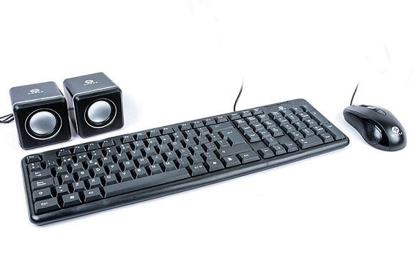 Kit desktop NAceb Teclado mouse y bocinas NA-228N - NOORHS Latinoamérica, S.A. de C.V.