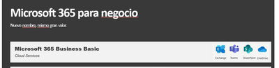 Microsoft 365 Business BASIC CSP Anual - NOORHS Latinoamérica, S.A. de C.V.