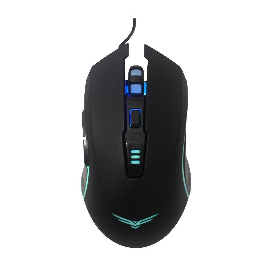 Mouse de juego Naceb Horus NA-0937 - USB - 4 Botón(es) - Negro - Cable - 3200 dpi - NOORHS Latinoamérica, S.A. de C.V.