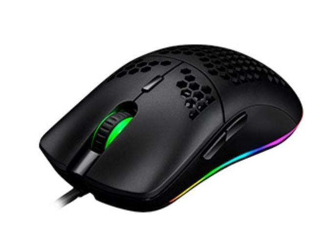 Mouse Game Factor MOG601 - Óptico - 7 Botón(es) - Negro - Cable - 16000 dpi - NOORHS Latinoamérica, S.A. de C.V.