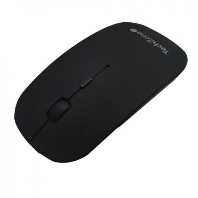 Mouse Inalámbrico Recargable con Mousepad TECHZONE TZ18MOUINAMP-NG, Negro, Inalámbrico, 800 - 1600 DPI - NOORHS Latinoamérica, S.A. de C.V.