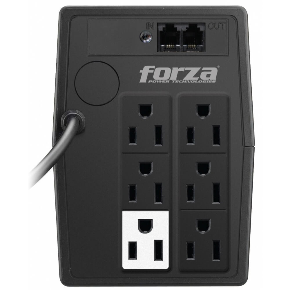 NO BREAK FORZA FORZA BT-1001 1000VA 500W 120V 8C 11meses garantía - NOORHS Latinoamérica