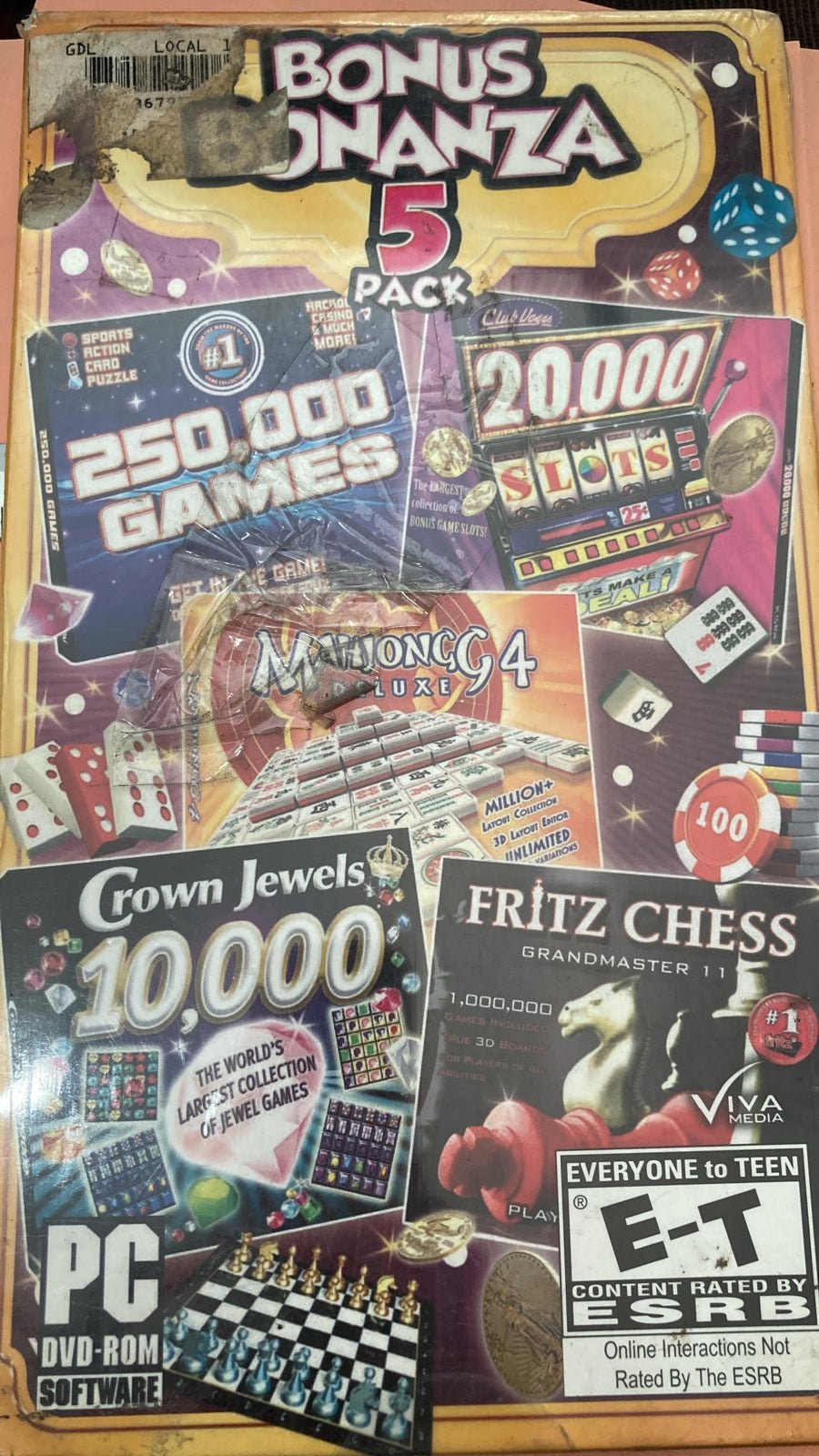 PC Bonus bonanza 5 pack - NOORHS Latinoamérica, S.A. de C.V.