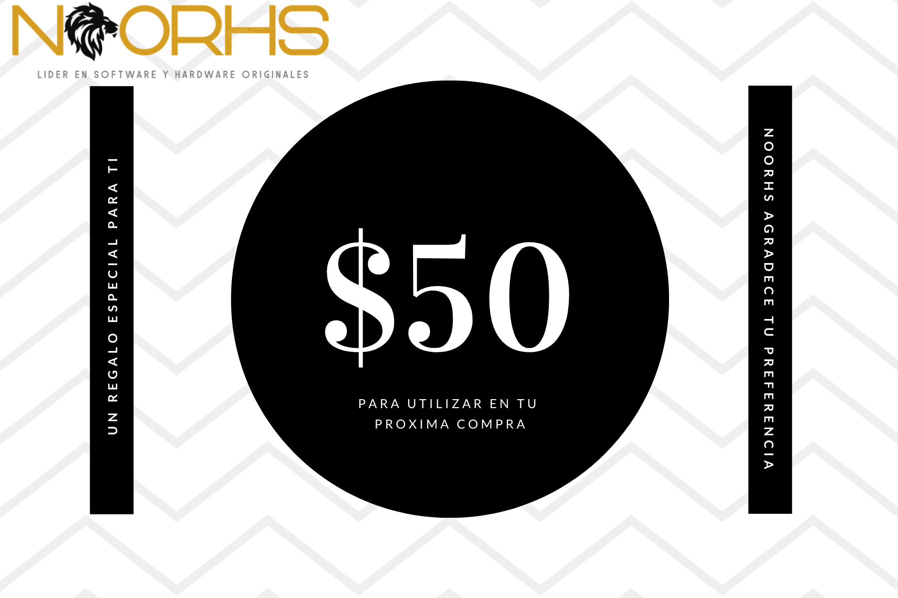 Tarjeta de regalo - NOORHS Latinoamérica, S.A. de C.V.
