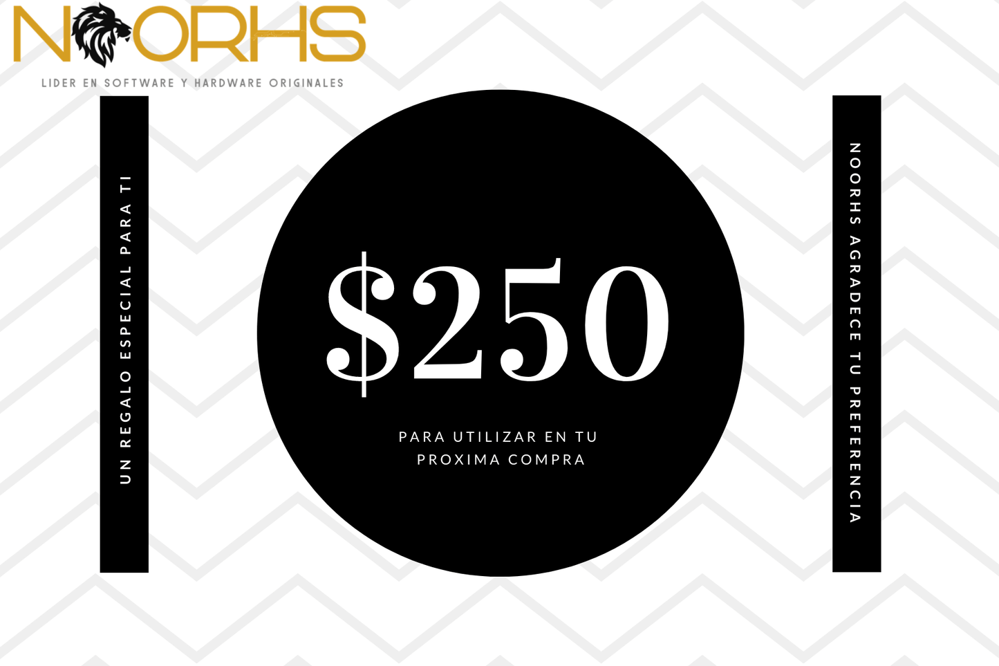 Tarjeta de regalo - NOORHS Latinoamérica, S.A. de C.V.