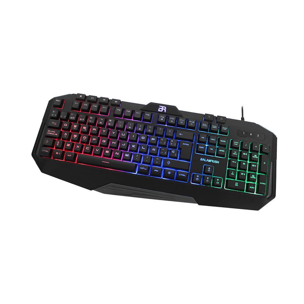 Teclado Gamer BALAM RUSH GUNFIRE USB Teclas Prog LED NEGRO - NOORHS Latinoamérica, S.A. de C.V.