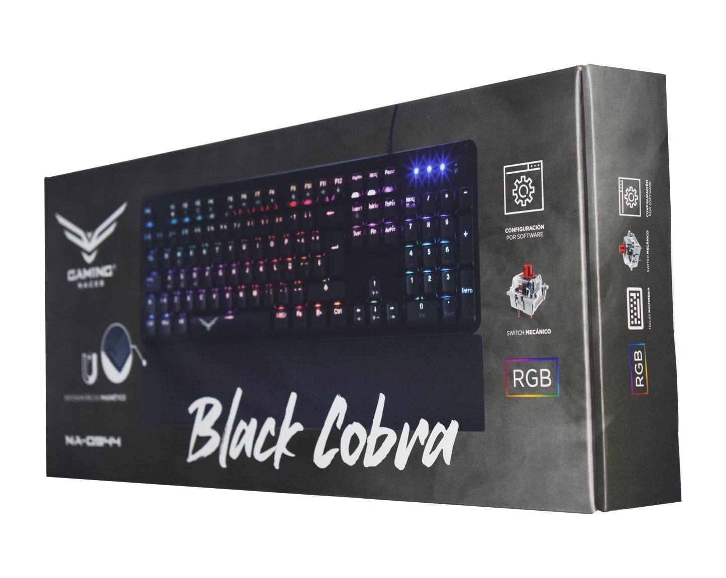 TECLADO MECANICO BLACK COBRA NA-944