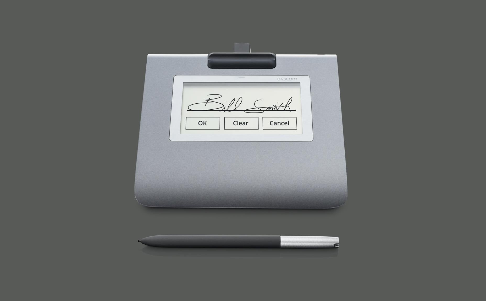 Wacom STU-430 Signature terminal w/ LCD display USB - NOORHS Latinoamérica, S.A. de C.V.