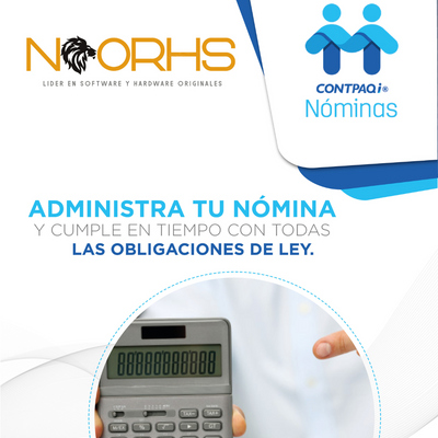 CONTPAQi® Nóminas | NOORHS Latinoamérica, S.A. de C.V.
