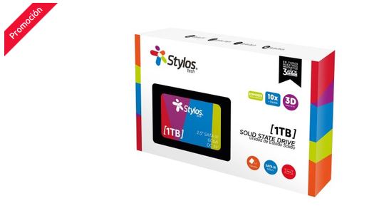 Disco Duro stylos 1 tb STMSSD4B SATA III