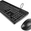 TECLADO/MOUSE LOGITECH MK120 NEGRO USB PC