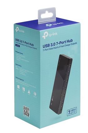 TP-Link Hub Portátil de 7 Puertos USB 3.0
