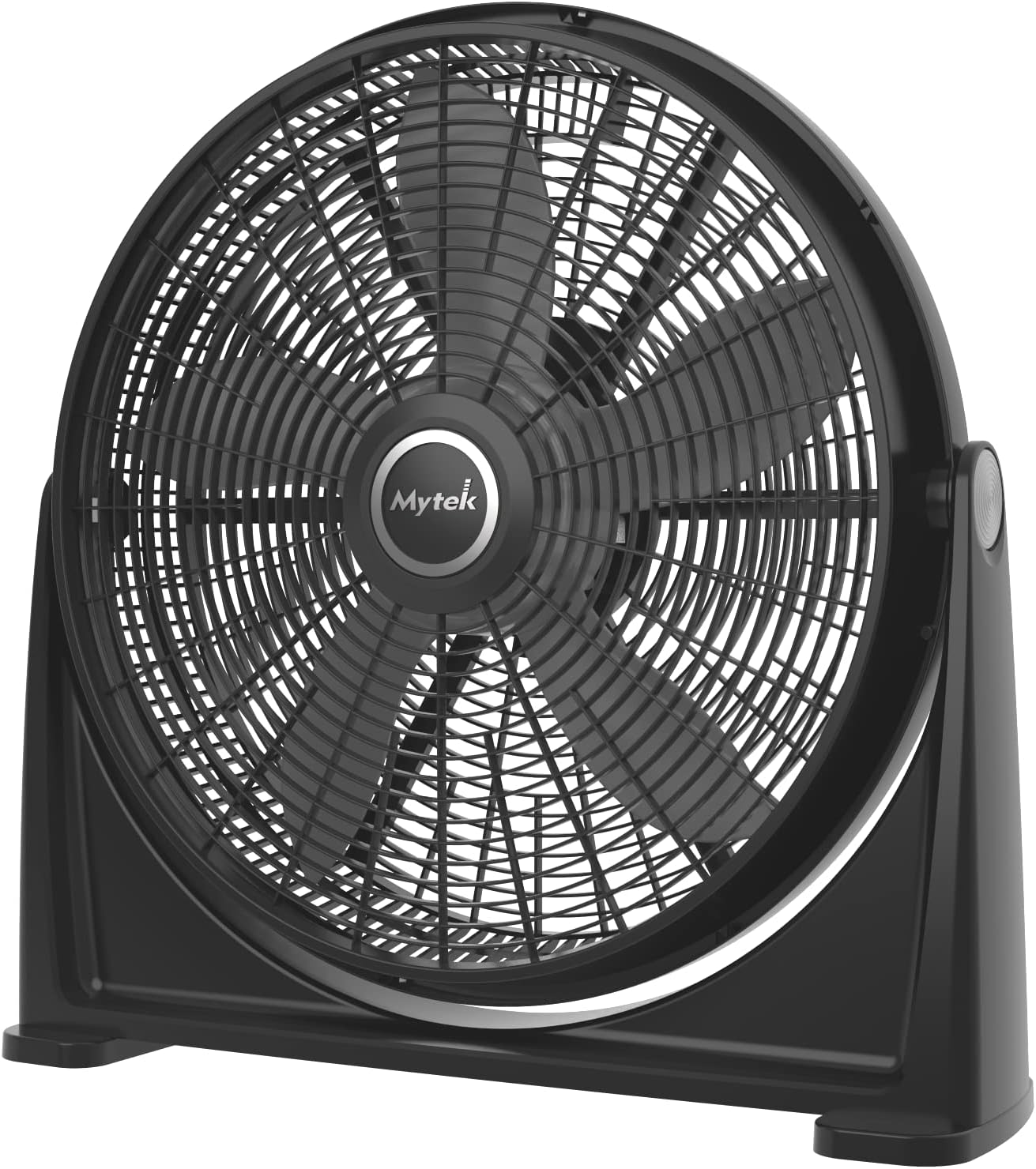 VENTILADOR MYTEK 3409 DE PISO NEGRO