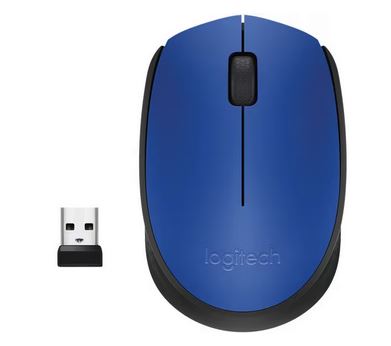 MOUSE LOGITECH WIRELESS M170 WRLS LAT - BLUE