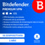 BITDEFENDER PREMIUM VPN 1 AÑO 10 USUARIOS
