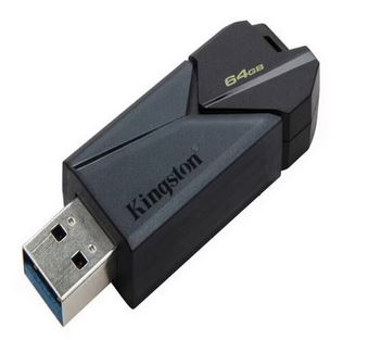 MEMORIA USB 3.2 MEMORIA KINGSTON 64GB DATATRAVELER EXODIA ONIX