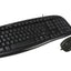 KIT TECLADO Y MOUSE EASY LINE EL-993391 CONEXION ALAMBRICO COLOR NEGRO