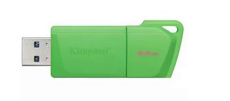 USB MEMORIA KINGSTON 64GB DTXM EXODIA (Green-verde)