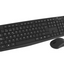 kit Inalambrico Creator MK440 / Teclado Multimedia + Mouse Ergonomico / 2.4 MHz / 1000 DPI / Teclado Clasico + Mouse Ergonomico / 2xBat AAA + 1xBat AA Incluidas / Advanced Negro
