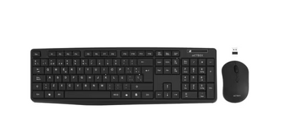 kit Inalambrico Creator MK440 / Teclado Multimedia + Mouse Ergonomico / 2.4 MHz / 1000 DPI / Teclado Clasico + Mouse Ergonomico /