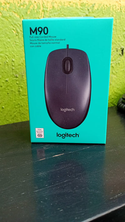 MOUSE LOGITECH M90 NEGRO USB WRLS PC/MAC