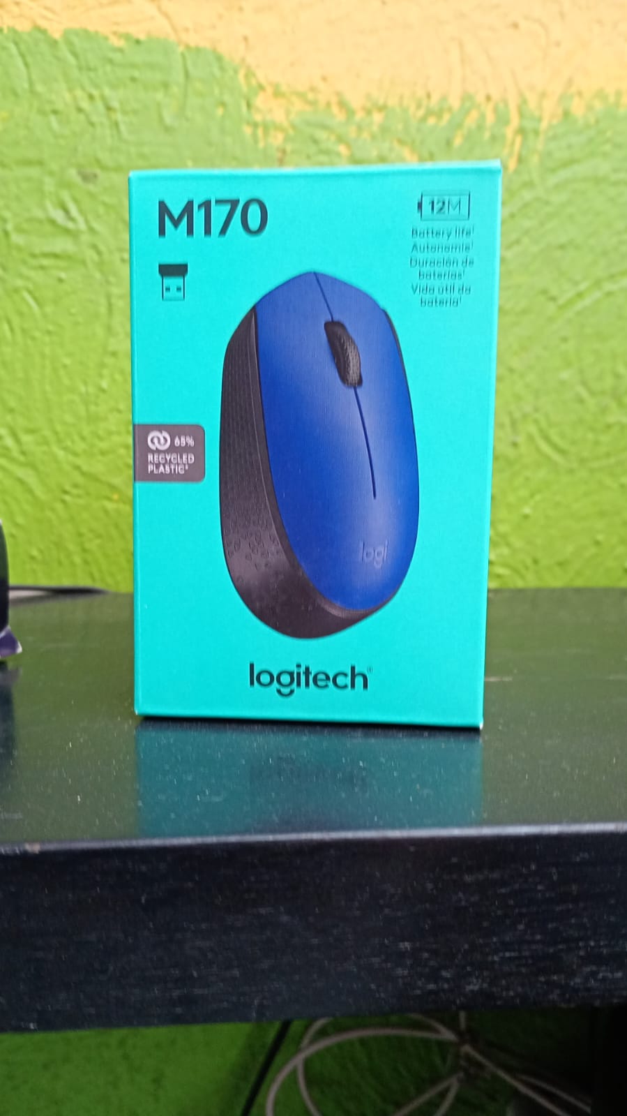 MOUSE LOGITECH WIRELESS M170 WRLS LAT - BLUE