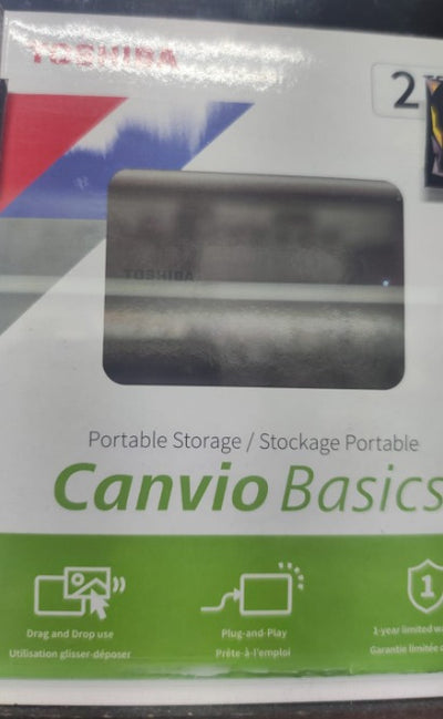 Disco Duro Externo Toshiba 2 TB