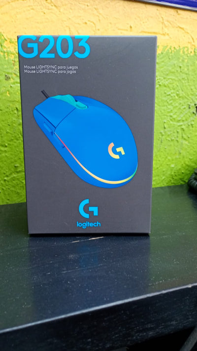 MOUSE GAMING G203 LIGHTSYNC ACCS BLUE USB LAT 272 G203 LIGHTSYNC