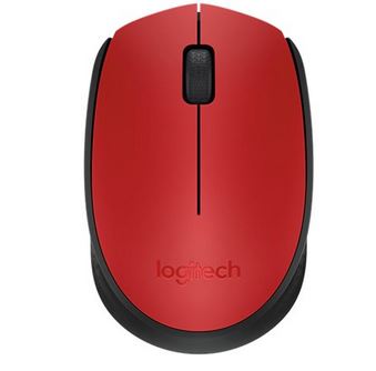 MOUSE LOGITECH M170 INALAMBR PC MAC ROJO WIN/MAC AMBIDIESTRO