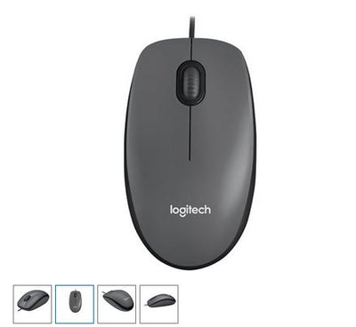 MOUSE LOGITECH M90 USB 1.8 optico win/mac/lin