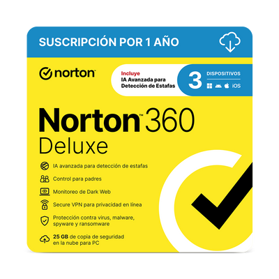 Norton 360 Deluxe 3 Dispositivos