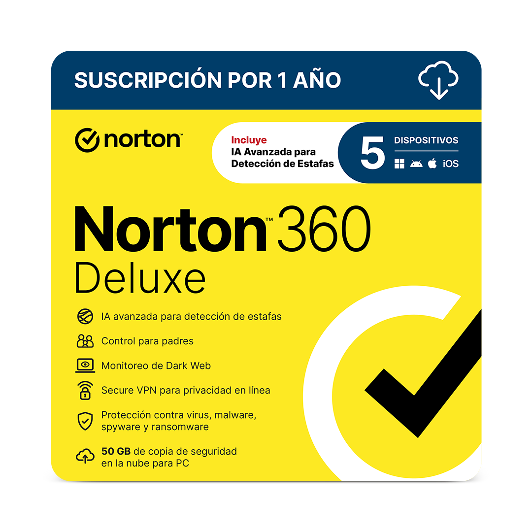 Norton 360 Deluxe 5 Dispositivos