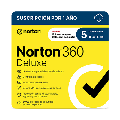 Norton 360 Deluxe 5 Dispositivos