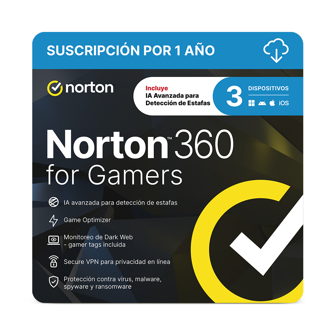 Norton 360 For Gamers 3 Dispositivos